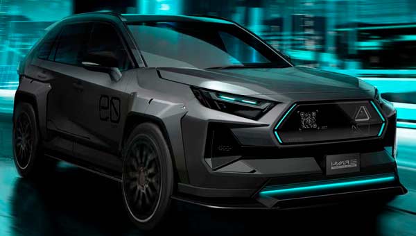 Toyota представила концепт RAV4 Dark Side Performance на автосалоне в Токио