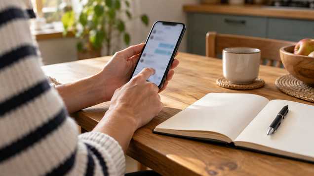 Уточнение условий бронирования квартиры в переписке на смартфоне